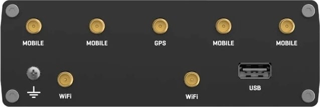 Ruter, Teltonika RUTM50, 5G dual SIM, Wi‑Fi ac 2.4/5 GHz, Gigabit Ethernet, e zezë