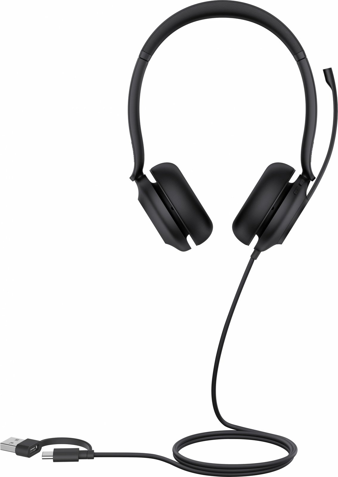 Kufje Yealink UH35 Dual UC, USB-C/USB-A, binaurale, e zezë Kufje Yealink UH35 Dual UC, USB-C/USB-A, binaurale, e zezë