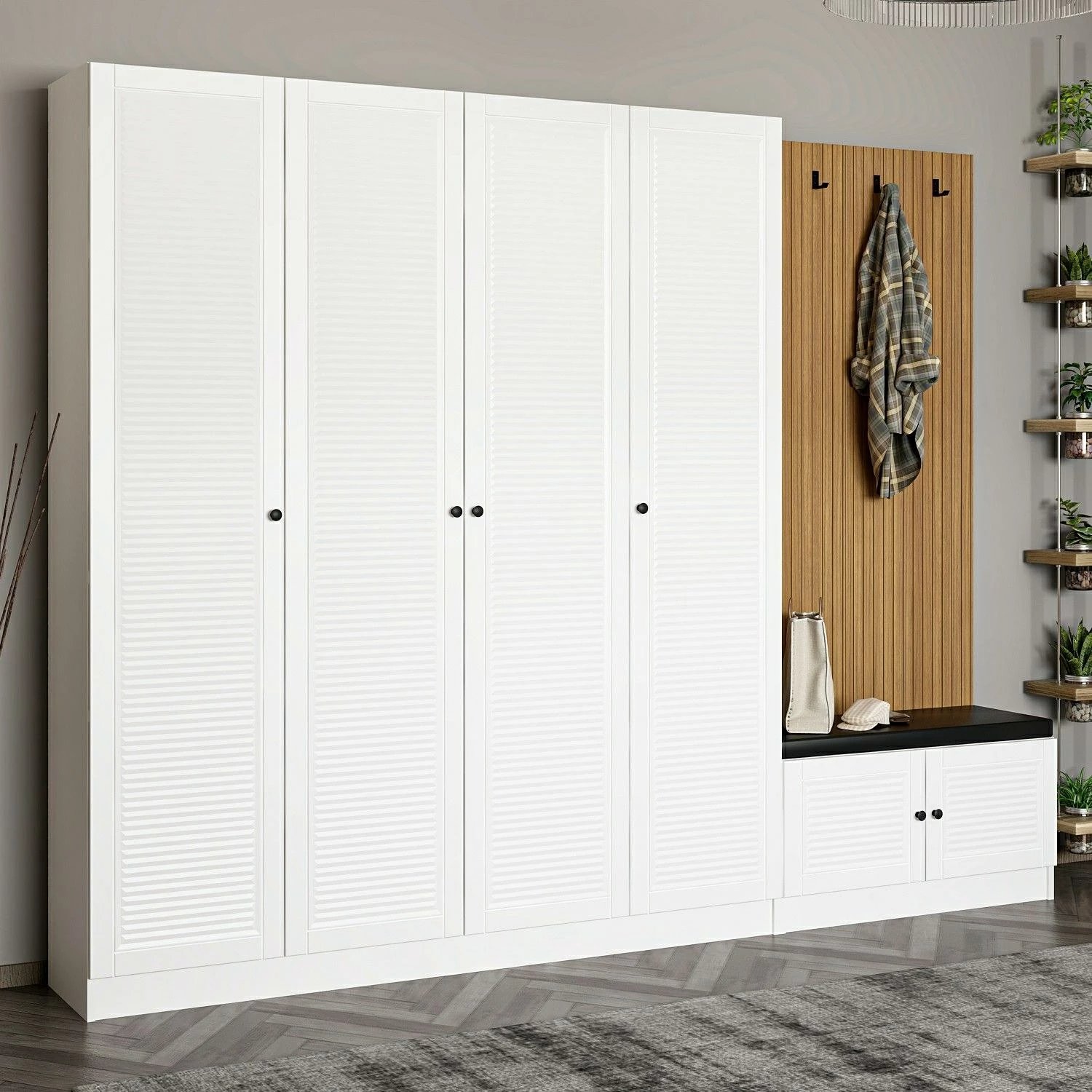 Stendë korridori Skye Decor, Noah - 8455, e bardhë