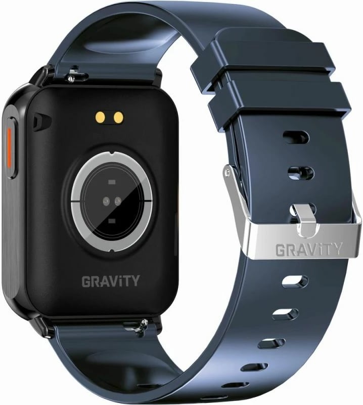 Smartwatch Gravity unisex, zi/blu e errët