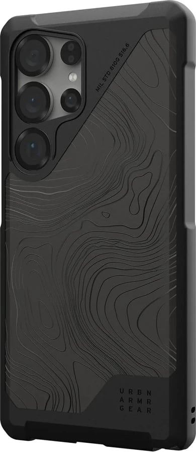 Mbështjellës Urban Armor Gear Metropolis LT për Samsung, 6.8", TPU, i zi