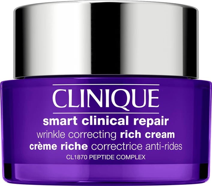 Krem fytyre i pasur anti-rrudhë për femra Clinique Smart Clinical Repair Wrinkle Correcting Rich Cream, 50ml