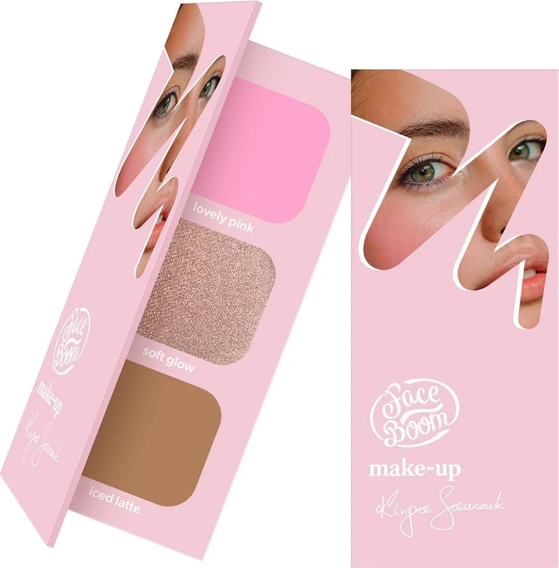 Paletë për konturim fytyre Face Boom Blonde për femra, 21g