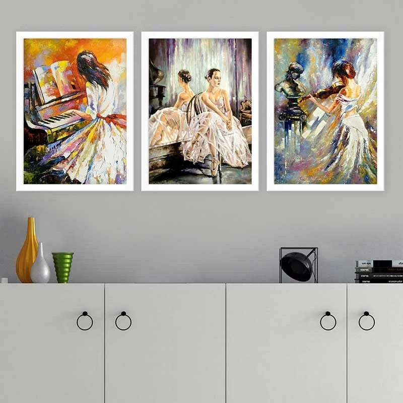 Pikturë dekorative me kornizë (3 copë), Wallity, 3BC_1176959_3545