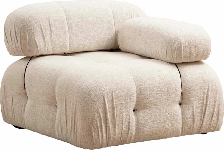 Divan polimorfik Divine, ngjyrë krem, 288/190x75cm