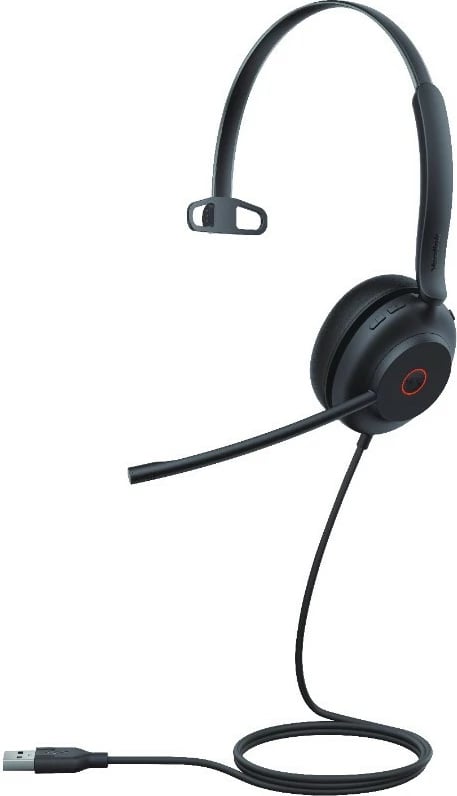 Kufje me mikrofon Yealink UH35 Mono, USB, e zezë