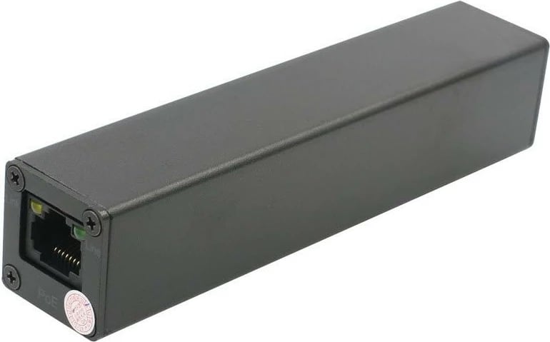 Konverter rrjeti ALLNET AF ALL-MC302v2P2WIRE-Set, PoE, me ngjyrë të zezë