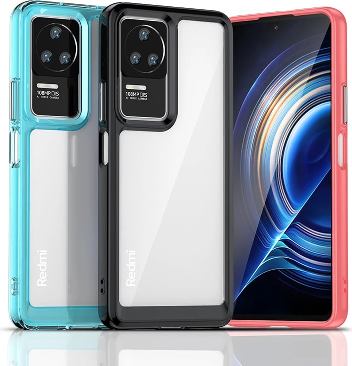 Mbështjellës Hurtel Outer Space Case për Xiaomi Poco F4 5G, kaltër