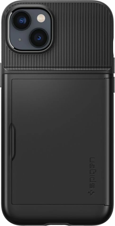 Mbështjellës Spigen Slim Armor CS për iPhone 14 Plus, i zi