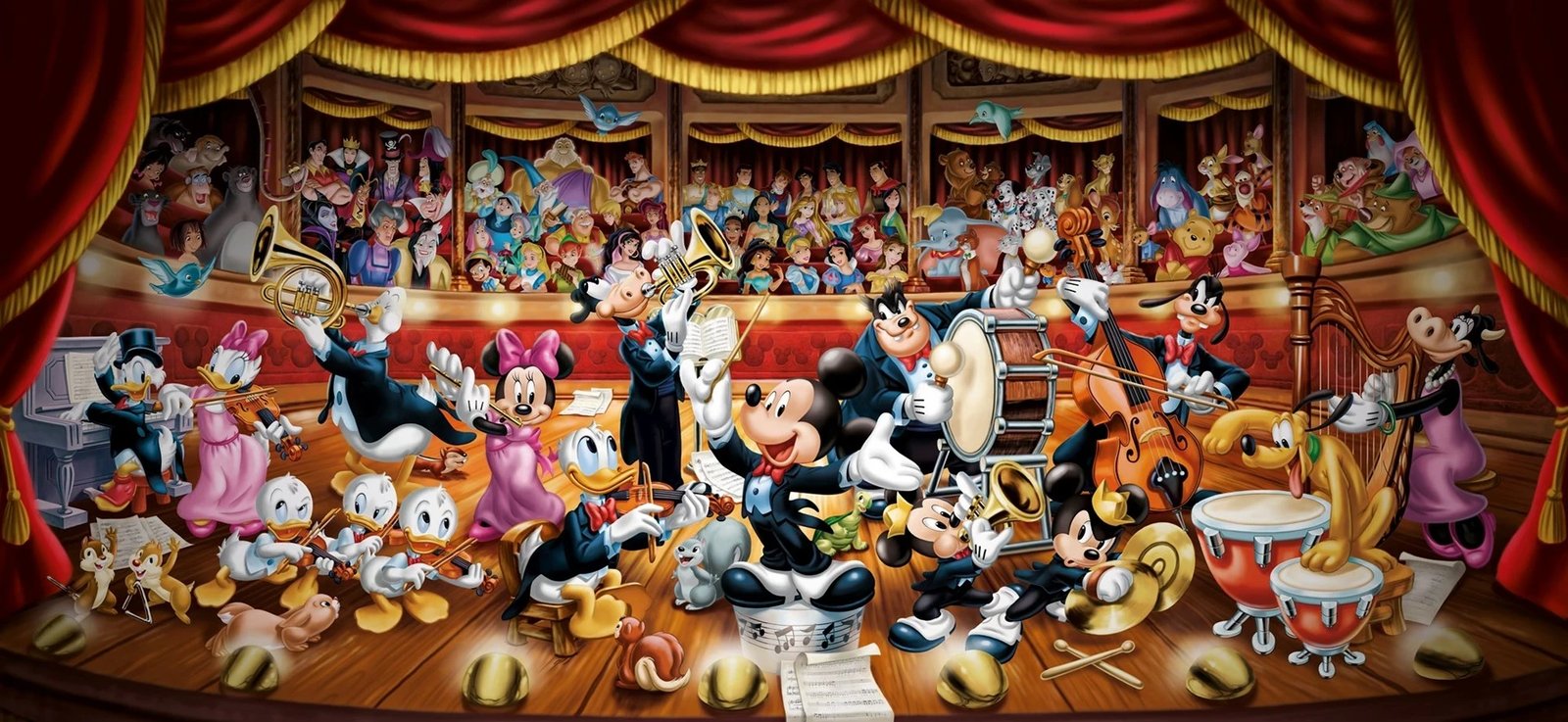 Puzzle Clementoni 13200 copë, Disney Orchestra