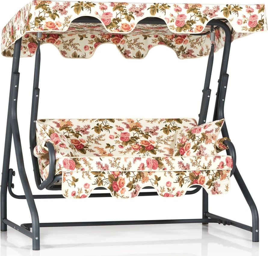 Karrige lëkundëse dyshe për kopsht Hanah Home, Morus 2, shumëngjyrëshe