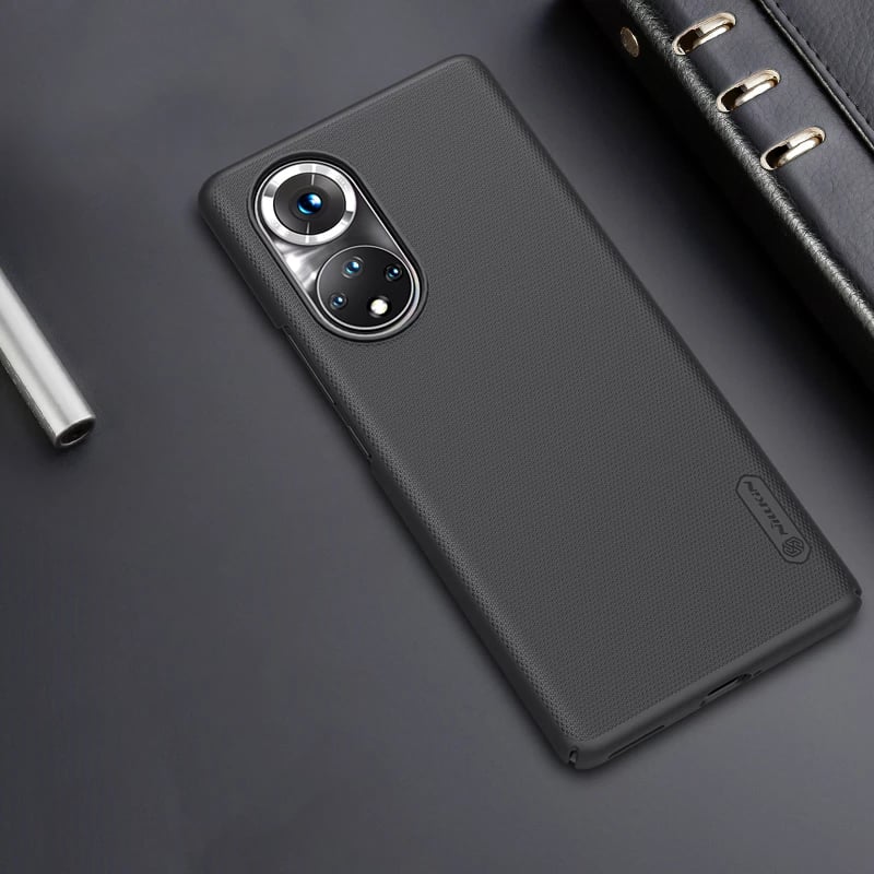 Mbështjellës Nillkin Super Frosted Shield për Honor 50 Pro, i zi