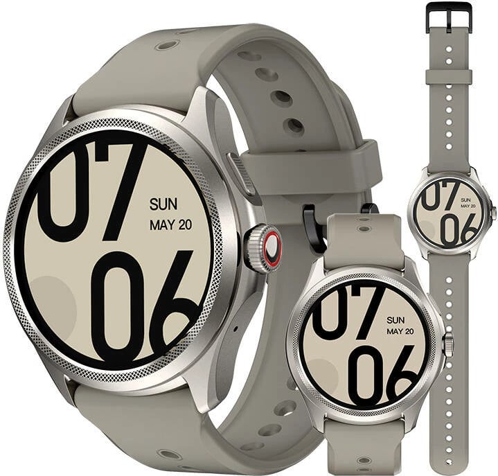 Smartwatch Mobvoi TicWatch Pro 5 GPS, 1.43", 32GB, Sandstone