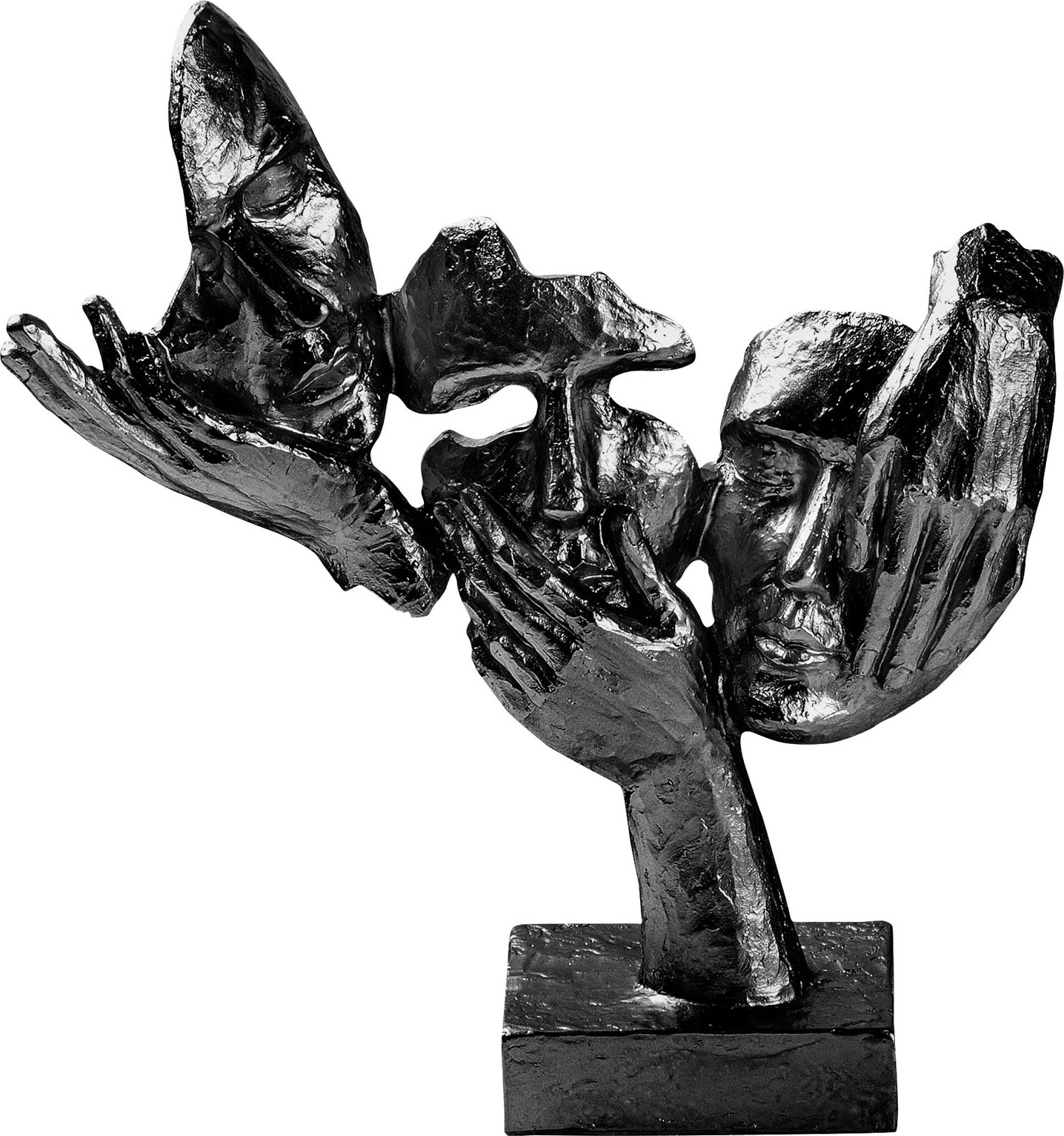 Objekt dekorativ Aberto Design, Yak-033-C, ngjyrë e zezë