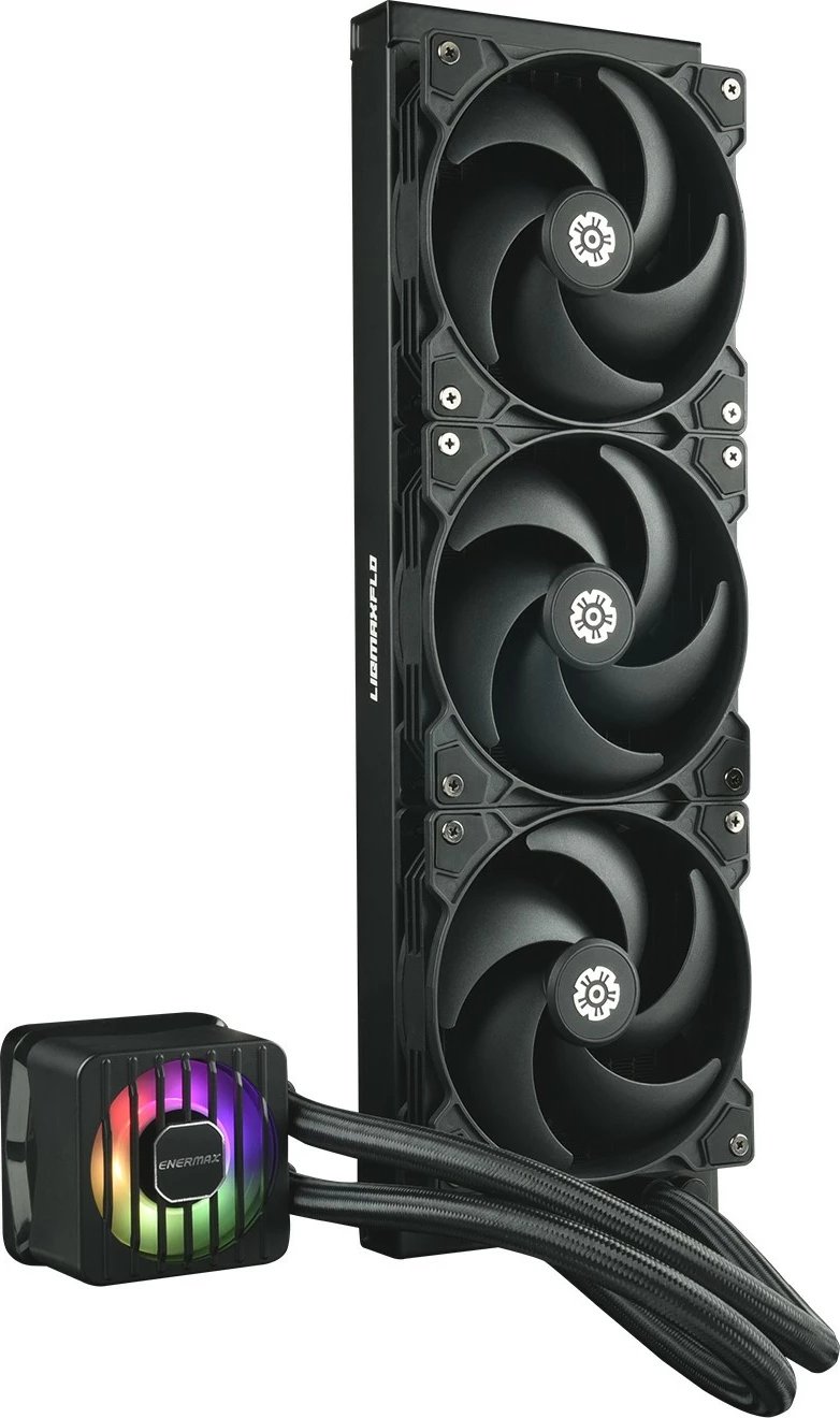 Ftohës uji Enermax LIQMAXFLO SR ELC-LMF360-SF, 360mm, LED, i zi