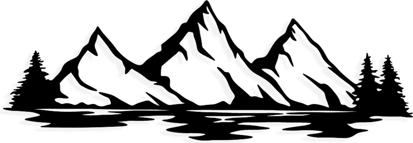 Aksesor dekorativ metalik për mur Wallity, Nino, ngjyrë e zezë, 68.5x23.5cm