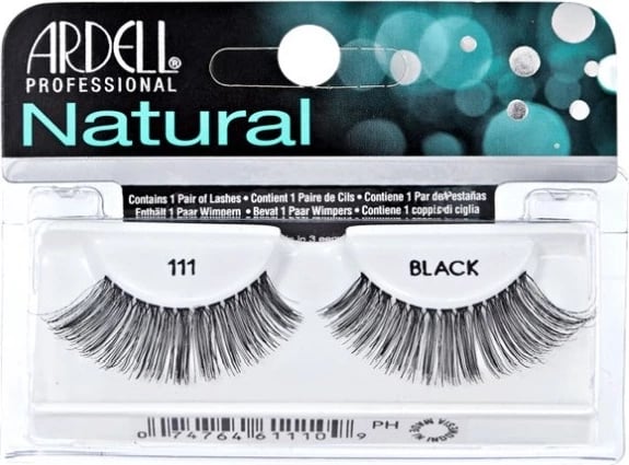 Qerpikë artificial Ardell Natural 111 për femra e zezë 1 copë