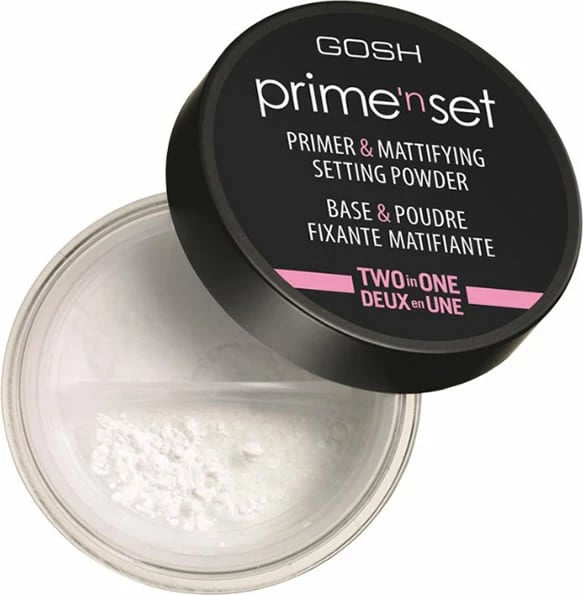 Pluhur fiksues dhe primer GOSH Velvet Touch Prime'n Set 2in1 unisex transparent 7g