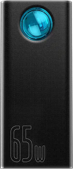 Powerbank Baseus Amblight 30000mAh, 65W, 4xUSB, USB-C, e zezë
