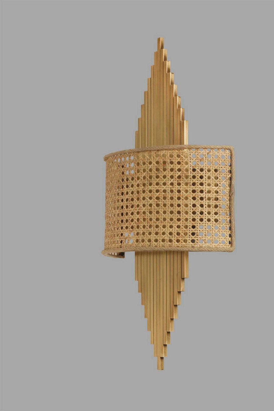 Aplik murit Opviq, Aslı Eskitme, ratan oval, ngjyrë ari