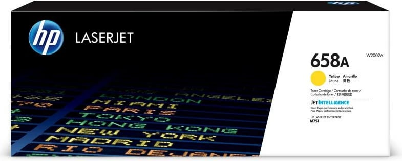 Toner HP 658A W2002A rendiment i lartë 5550–8800 faqe verdhë