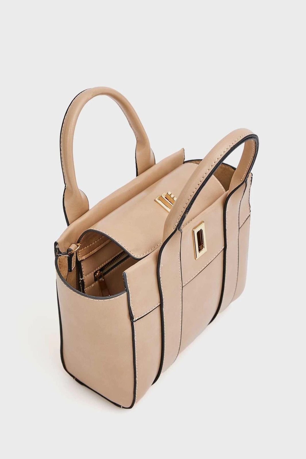 Çantë dore Zoozie Bags, MK1020225SV10-004, ngjyrë mink