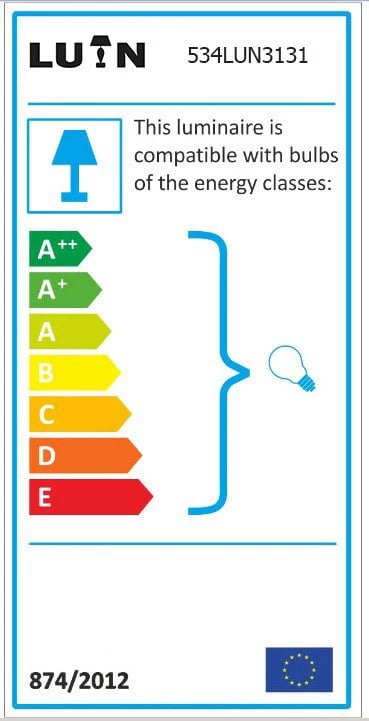 Llambë tavani Opviq, Sahra 3-sh, e zezë