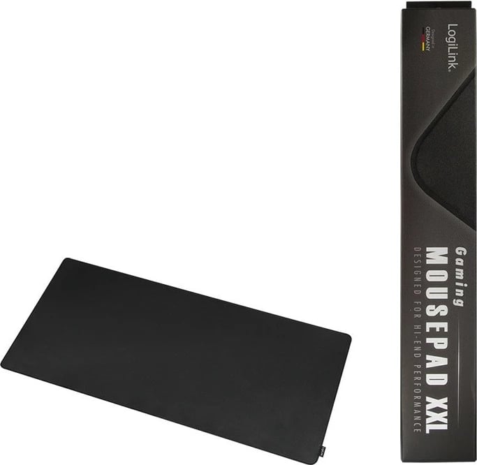 Mauspad gaming LogiLink ID0198 XXL 88x44 cm, e zezë