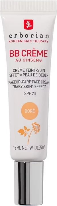 BB kremë për fytyrë Erborian Dore për femra 15ml