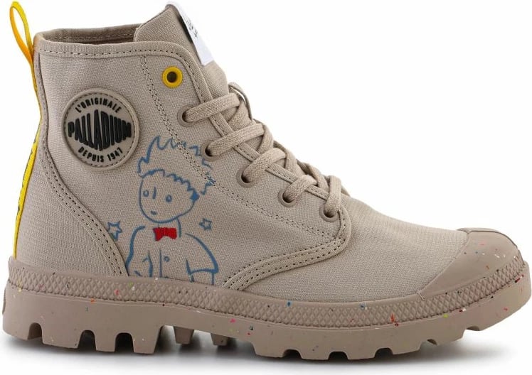 Këpucë Palladium për meshkuj dhe femra, bezhë