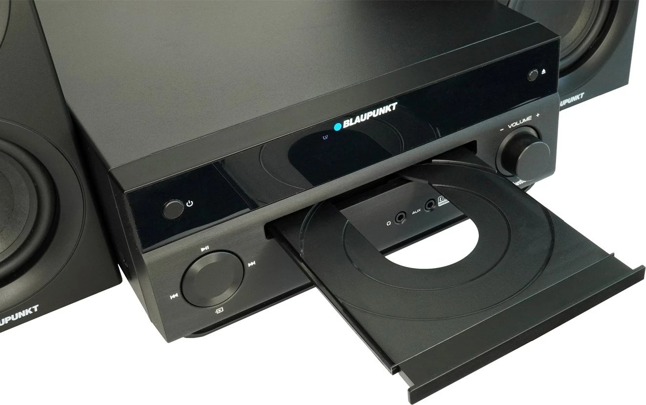 Mini-tower Blaupunkt MS30.2BT me Bluetooth, i zi