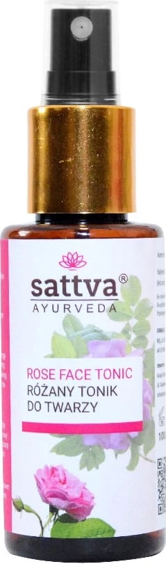 Tonik fytyre për femra Sattva Rose Water 100ml