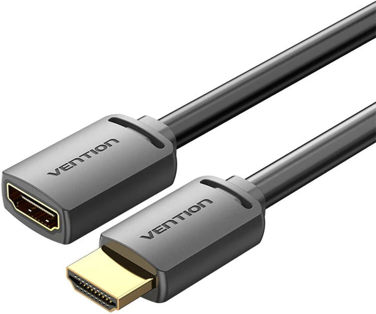 Kabllo zgjatuese HDMI 2.0 Vention AHCBJ, 5m, 4K 60Hz, e zezë