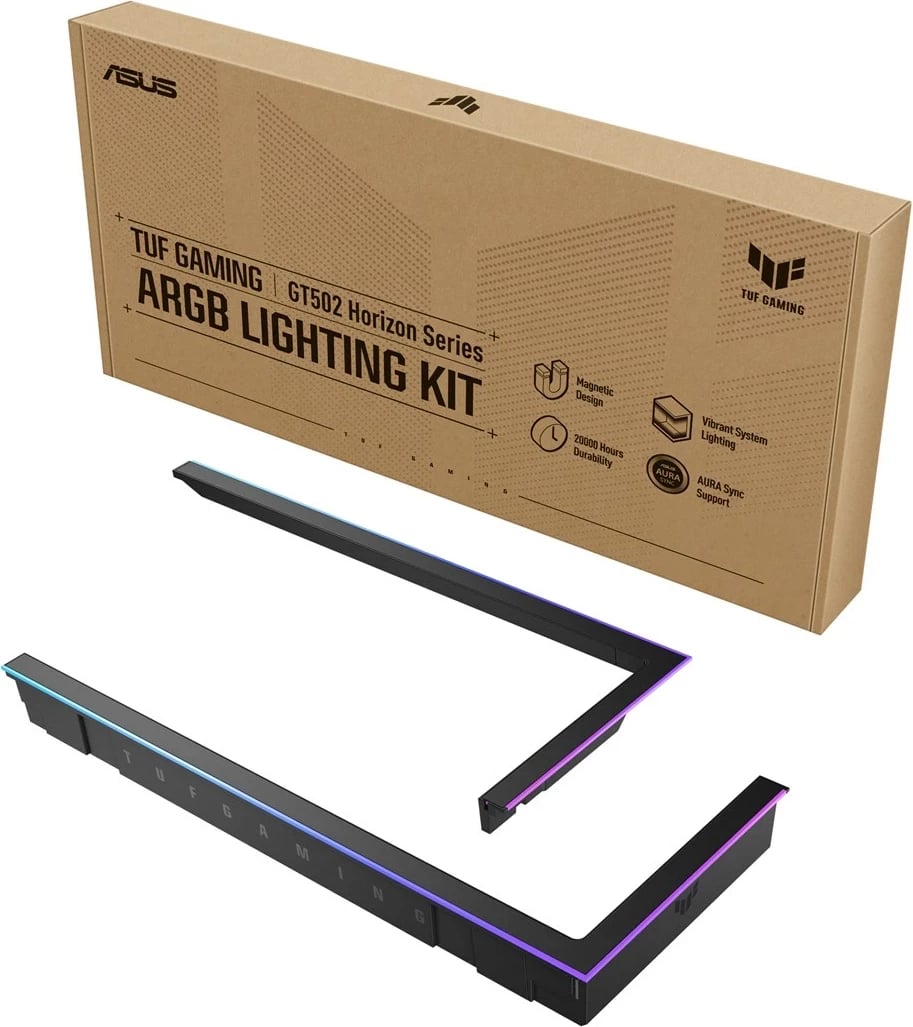 Kit ndriçimi ARGB për kasë ASUS TUF GAMING GT502, Horizon, i zi