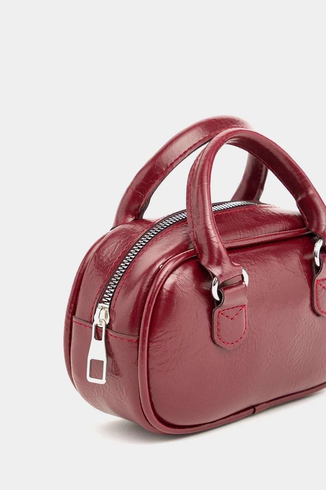 Çantë dore Zoozie Bags, MK1020225SV10-015, ngjyrë e kuqe claret