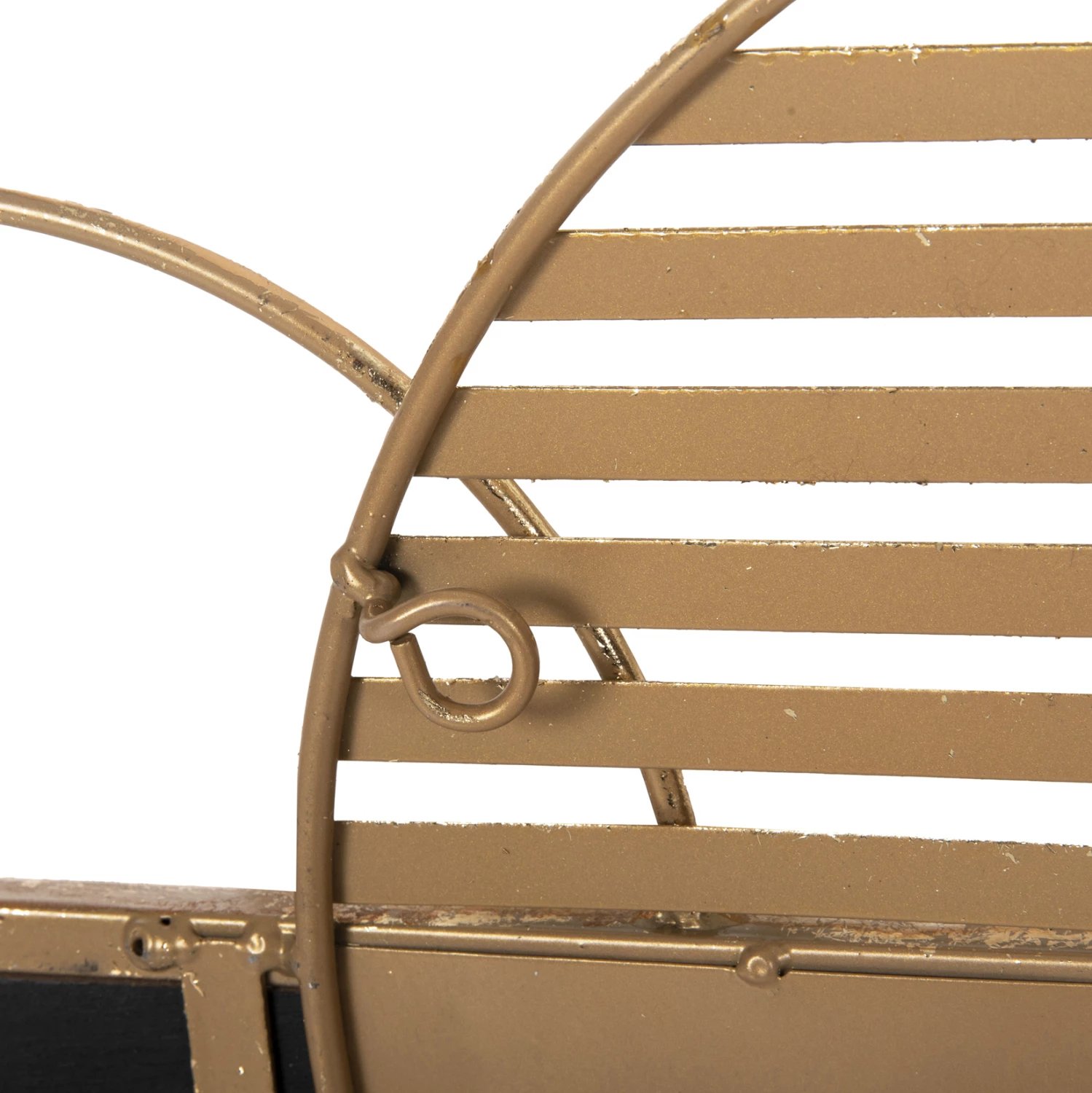 Dekor muri FH4210 metalik, ngjyrë kafe-ari, 125x39H cm