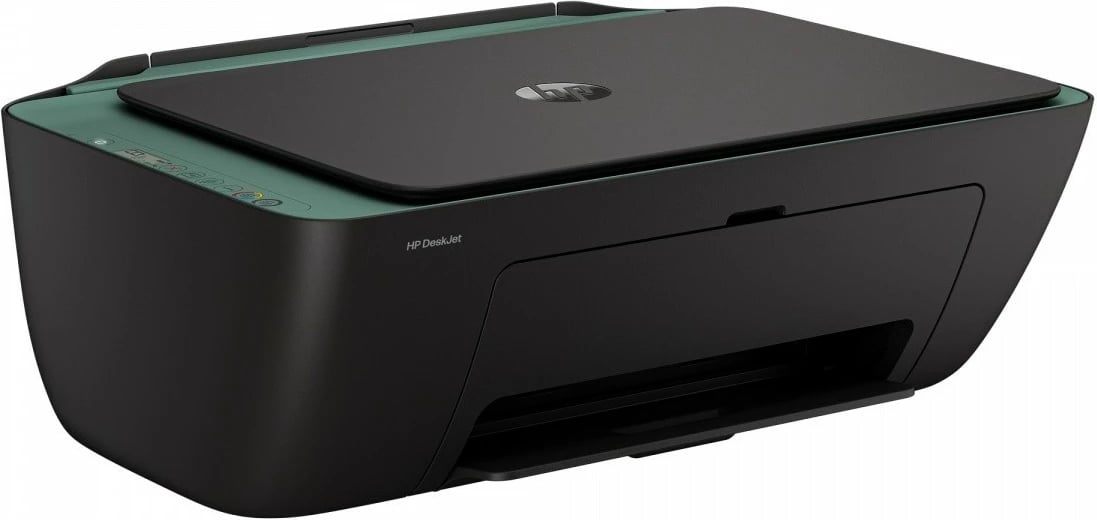 Pajisje multifunksionale, HP DeskJet 2923 89F99B, print/scan/kopjo, A4, USB & Wi‑Fi, manual duplex, e zezë/jeshile, me fishekë startues