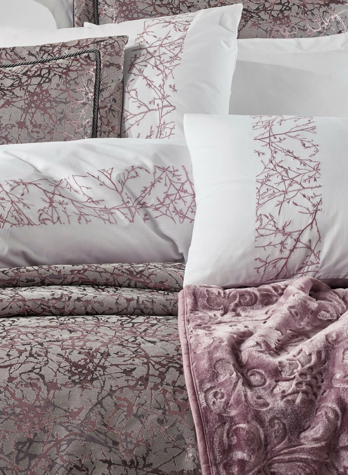 Set dhome gjumi dopio L'essentiel, Destina, ngjyra powder