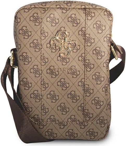 Çantë tabletë Guess GUTB10G4GFBR 10", lëkurë ekologjike, kafe