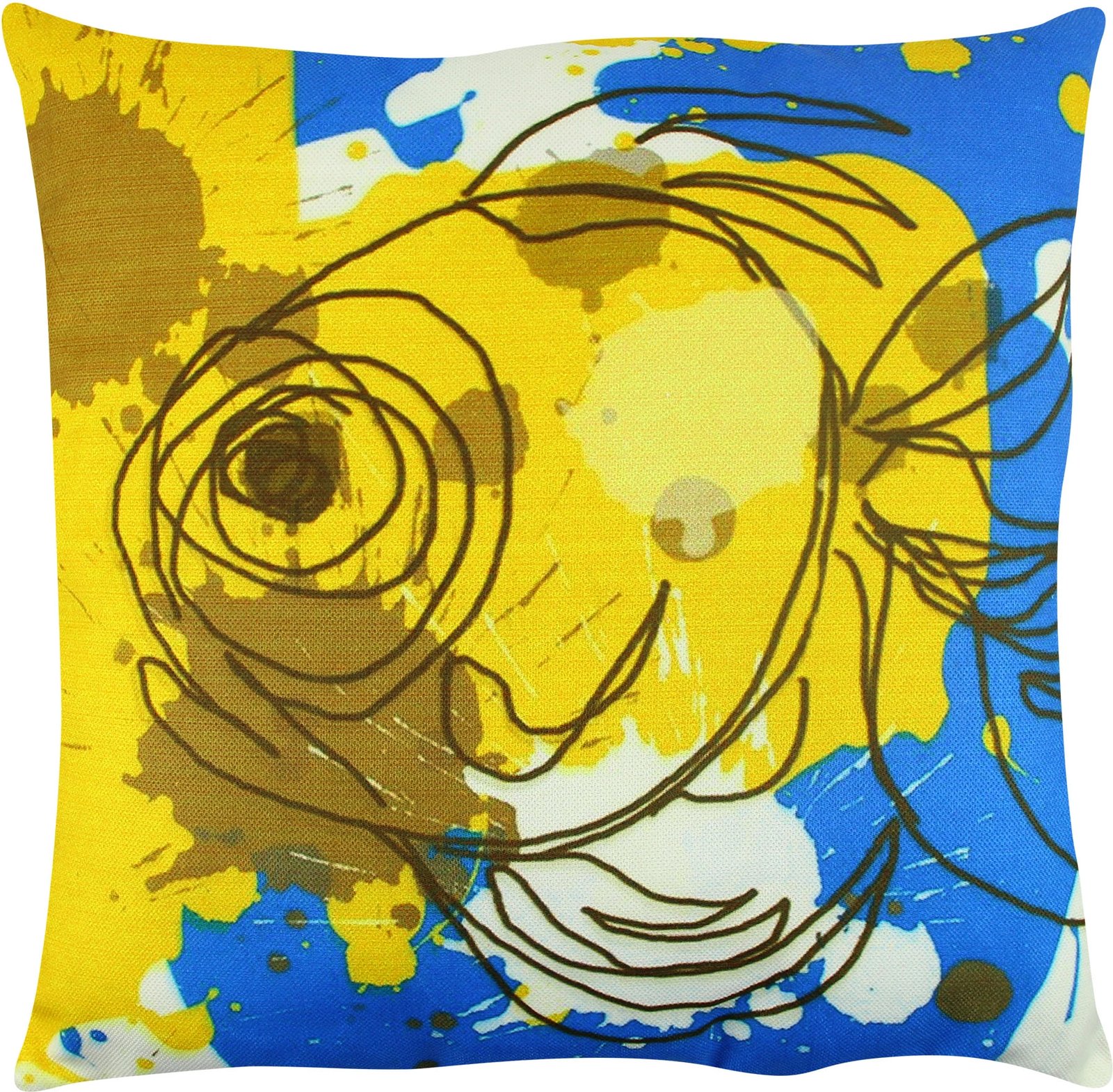 Jastëk dekorativ, shumëngjyrësh, Evila Originals, A12561, 43x43cm