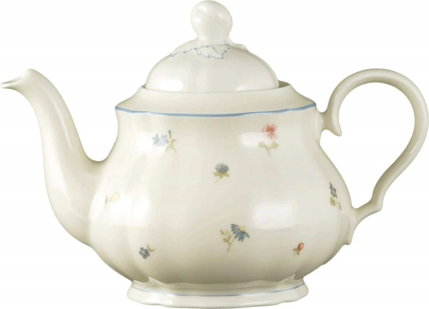 Çajnik porcelani Select SELTMANN MARIE-LUISE STREUBLUME 1.1 litra, krem me lule