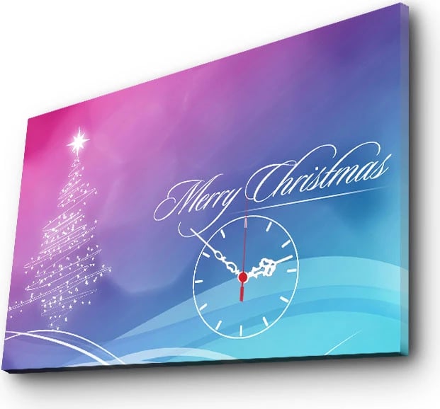 Orë muri dekorative prej kanavace, shumëngjyrëshe, Wallity YYCS-5, 45x70cm