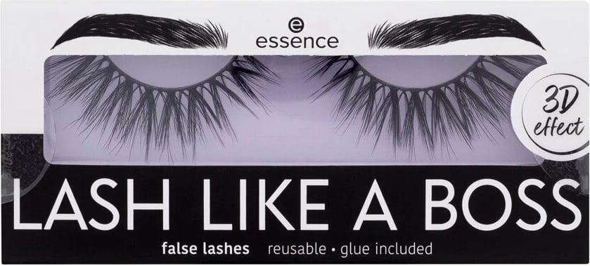 Qerpikë të rremë Essence Lash Like a Boss 02 Limitless False Lashes për femra, 1 copë