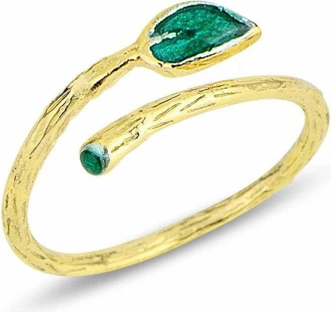 Unazë argjendi Jumeon, e artë, SGTL12820