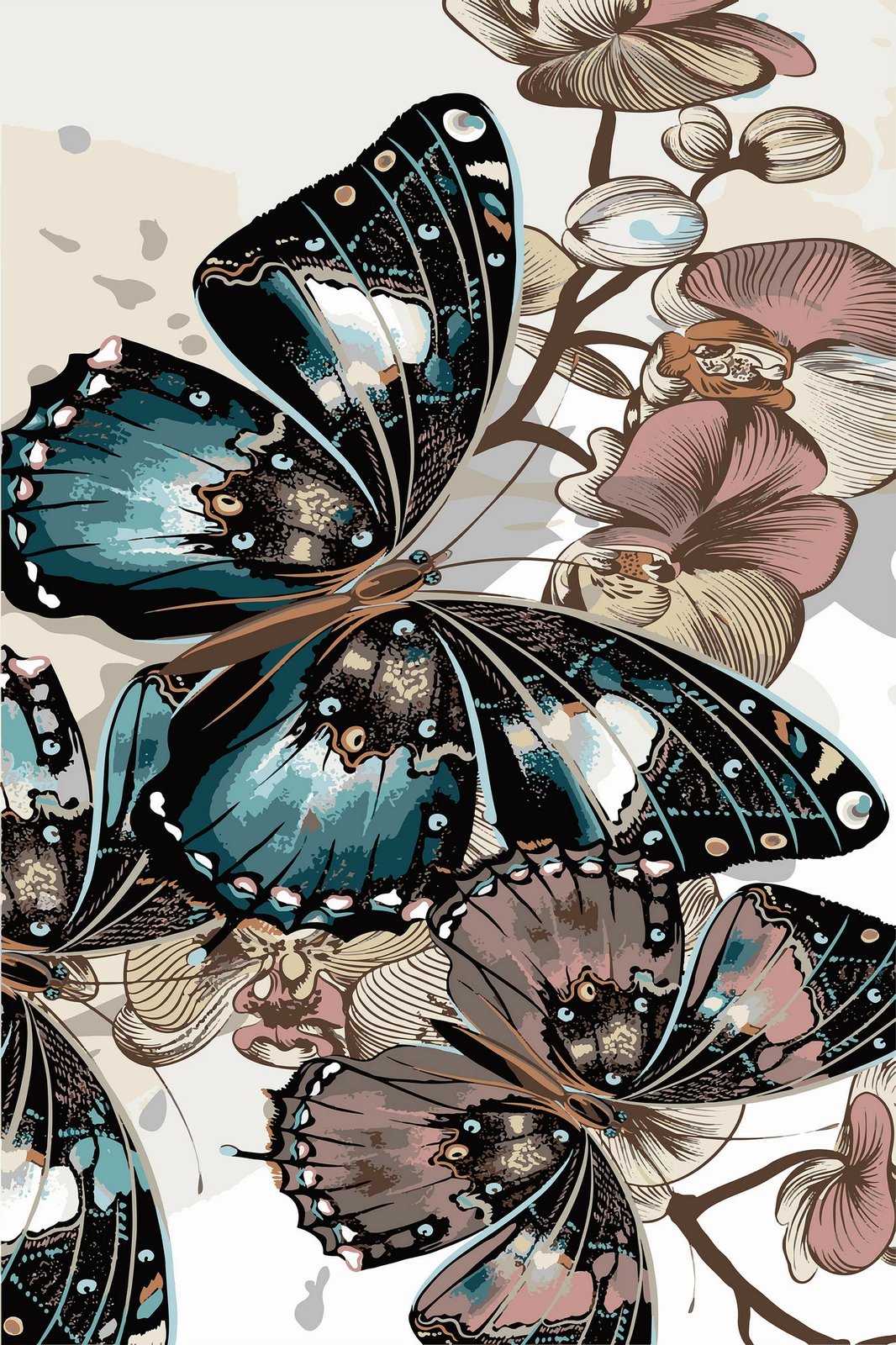 Qilim multingjyrësh, 60x100cm, Conceptum Hypnose, WOOKECE131