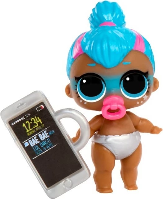 Kukull surprizë koleksionuese, L.O.L. Surprise, Eye Spy Baby Sisters 542605-EUC, efekt ndërrim ngjyrash, 1 copë