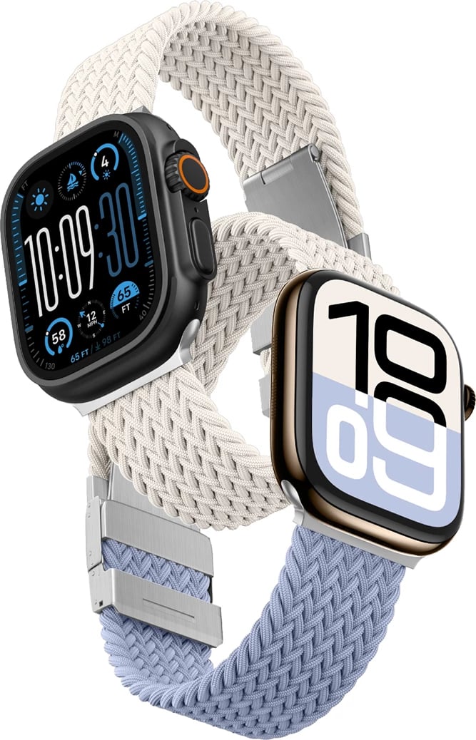 Set rripash AmazingThing Blend Band për Apple Watch 42mm, 2 copë, space blue