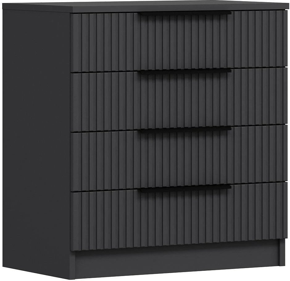 Komodë Hanah Home, Kale, anthracite, 72x77x42cm