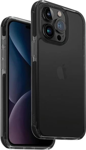 Mbështjellës UNIQ Combat për iPhone 15 Pro, i zi