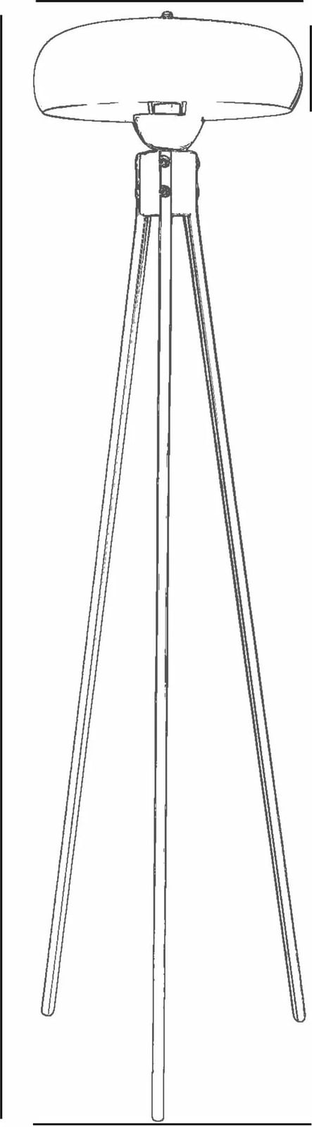 Llambë dyshemeje Opviq, portokalli, 8931-3